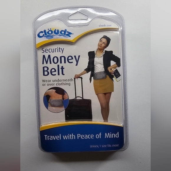 Cloudz Handbags - Unisex Security Money Belt